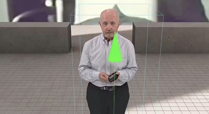 psicologiasdobrasil.com.br - Idoso criou um holograma 3D dele mesmo para que seus bisnetos possam conhecê-lo