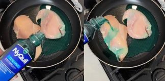 Desafio, potencialmente letal, de fritar frango em xarope de paracetamol se espalha pelas redes