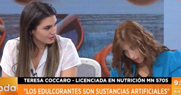 Nutricionista desmaia ao vivo em programa de TV e vídeo viraliza nas redes