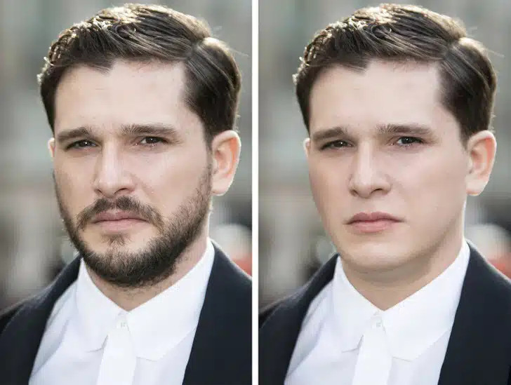psicologiasdobrasil.com.br - 18 celebridades e como seriam seus rostos sem a barba que os caracteriza