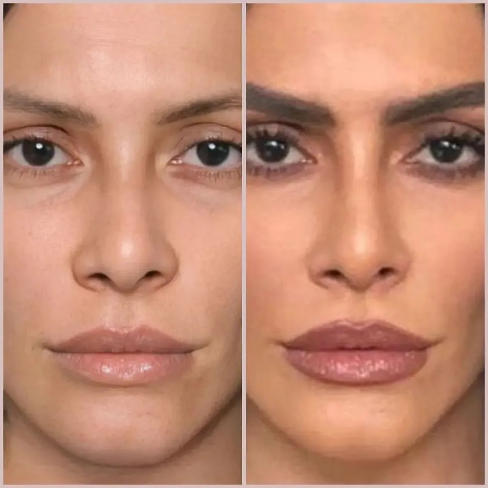 psicologiasdobrasil.com.br - Artista digital mostra como é o rosto de algumas mulheres famosas sem maquiagem