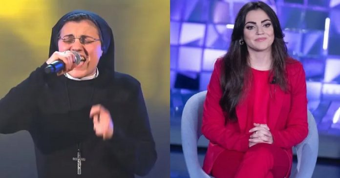 Freira italiana que venceu o The Voice deixa vida religiosa para virar cantora e trabalha como garçonete