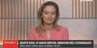 Jornalista da Globo chora ao vivo ao falar sobre vítimas da tragédia na boate Kiss