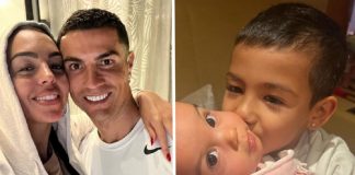 Mulher de CR7 é acusada de ser uma “mãe ruim” por deixar filho de 5 anos usar brinco