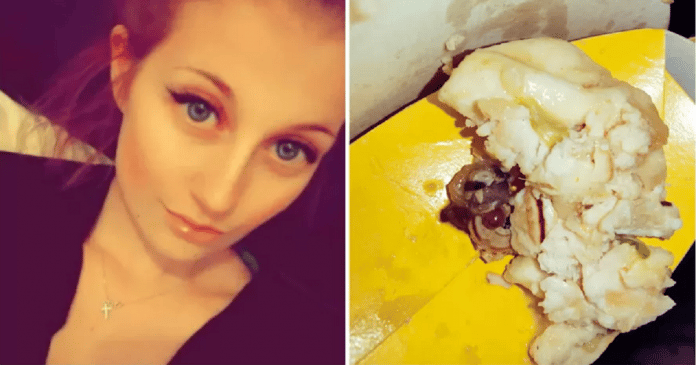 Mulher encontra caracol em lanche do McDonald’s: ‘pensava que fosse frango’