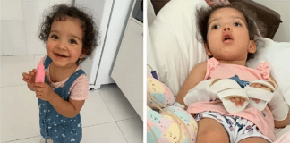 Menina de 2 anos é internada com sintoma de gripe e sai com paralisia cerebral