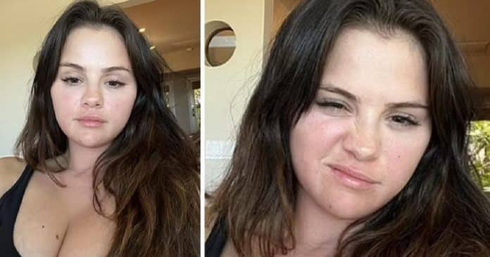 Selena Gomez abraça sua beleza natural postando selfies sem maquiagem e exibindo suas curvas