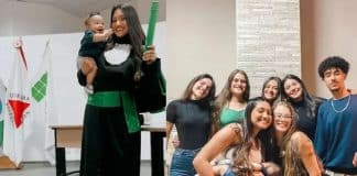 Mãe recebe críticas após contar que leva bebê de 8 meses todos os dias para a faculdade