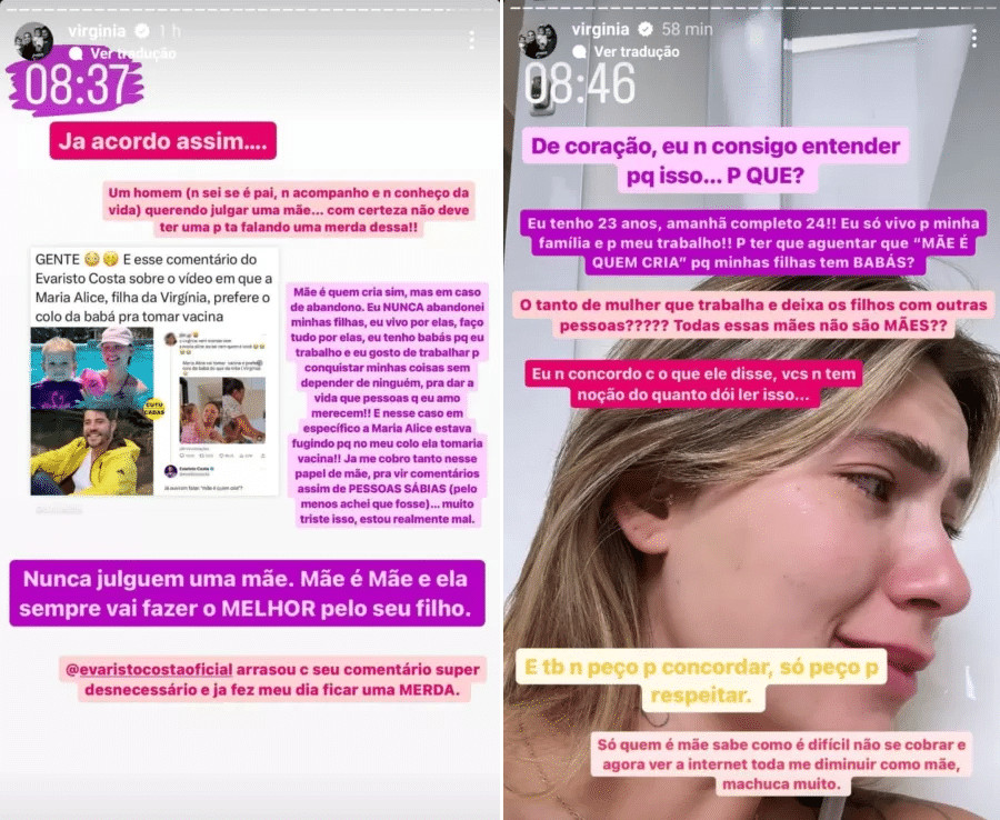 psicologiasdobrasil.com.br - Evaristo Costa alfineta Z&eacute; Felipe e Virg&iacute;nia ao sugerir que filhas do casal s&atilde;o criadas pela bab&aacute;