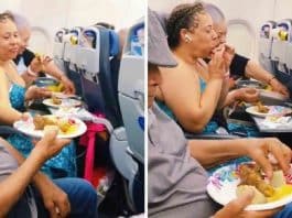 Mulher leva frango frito e batata para família não passar fome durante o voo