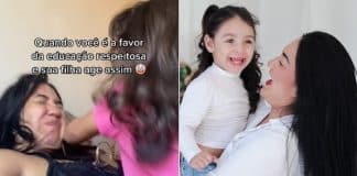 Mãe leva tapas da filha e vídeo provoca discussão sobre educação de filhos: ‘Bater gera traumas’