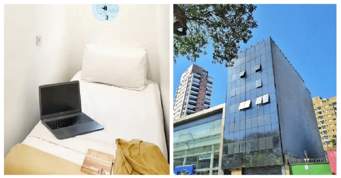 Descubra o menor quarto de hotel de São Paulo: Apenas 3 m² e diárias de R$ 79; veja por dentro