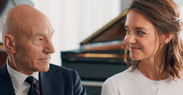 Katie Holmes e Patrick Stewart emocionam o público em filme sensível sobre o envelhecimento