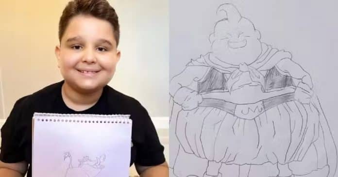Garoto autista que foi desprezado na escola já tem 600 encomendas de desenhos