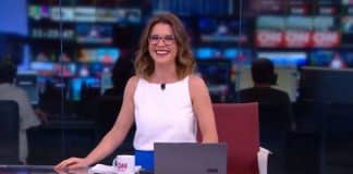 Apresentadora da CNN Brasil tem crise de riso ao noticiar acidente de prefeito