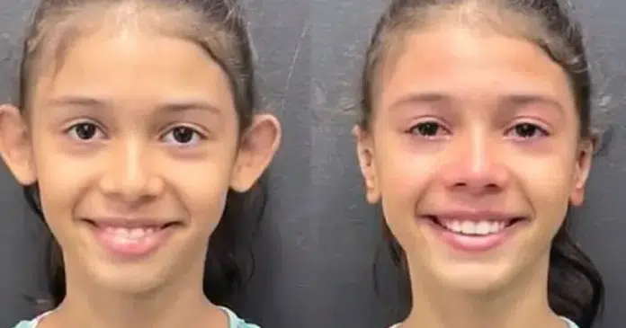 Vídeo: Menina chora ao se ver após procedimento para correção de orelhas