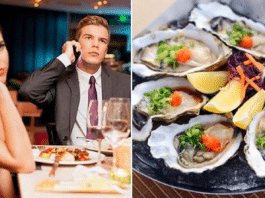 Mulher pede 48 ostras no primeiro encontro e homem “sai de fininho” para não pagar a conta