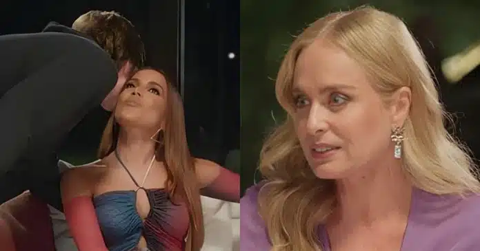 Anitta é criticada após passar cantada em filho de Angélica e Luciano Huck