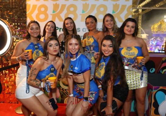 psicologiasdobrasil.com.br - K8 leva convidados para camarote em primeira noite de carnaval em SP