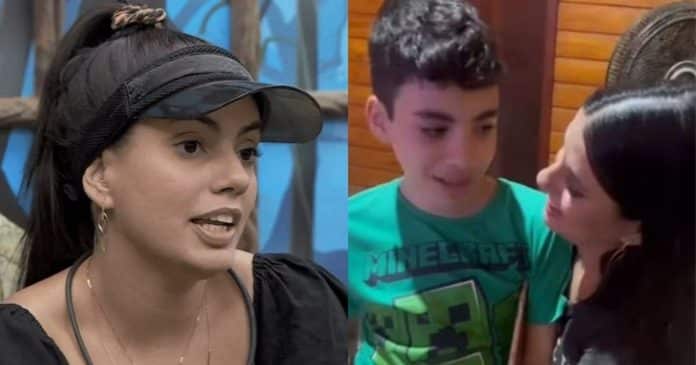 Ex-BBB Fernanda Bande fala sobre ataques a filho autista: “Tá me doendo muito”