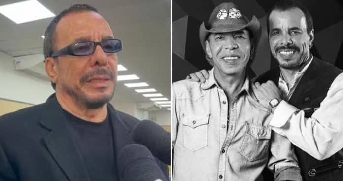 ‘Não nos víamos há 4 anos’, lamenta Ralf no velório de Chrystian