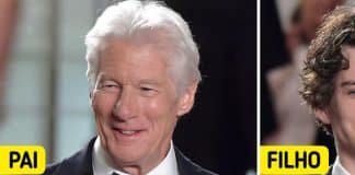 Genética privilegiada: Filho galã de Richard Gere surge no tapete vermelho e é considerado mais bonito que o pai