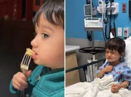 Mãe faz alerta após filho de 3 anos sofrer grave reação alérgica durante viagem aos EUA