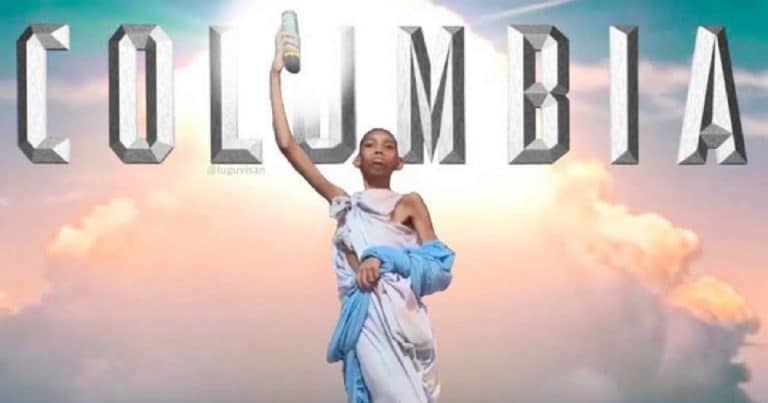 Jovem autista viraliza nas redes com hiperfoco na estátua da Columbia Pictures