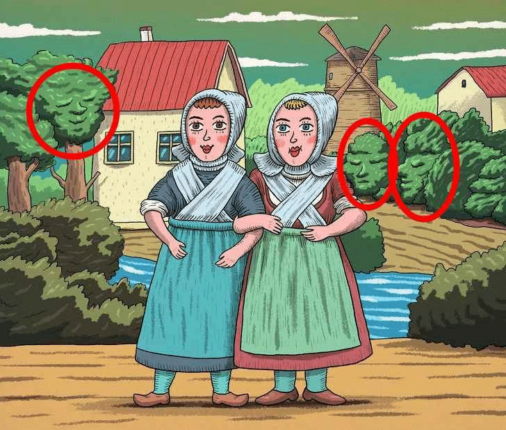 psicologiasdobrasil.com.br - Teste visual: encontre os rostos escondidos na imagem