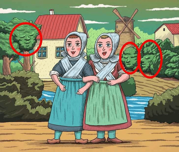 psicologiasdobrasil.com.br - Teste visual: encontre os rostos escondidos na imagem