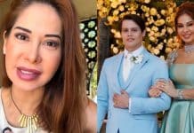 Maíra Cardi se pronuncia pela primeira vez sobre diagnóstico do filho de 24 anos Maíra Cardi e o filho, Lucas Cardi - Foto: Reprodução / TikTok / Instagram
