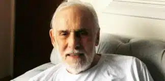 Francisco Cuoco, aos 91 anos e com 130 kg, enfrenta problemas de saúde