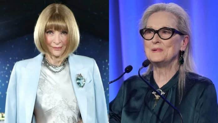 Pela 1ª vez, Anna Wintour revela o que achou de ser interpretada por Meryl Streep e o que espera do novo filme