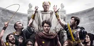 A produção que parece filme: Anthony Hopkins estrela épico de gladiadores que já está no Brasil