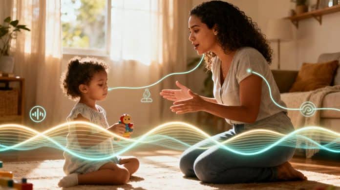 A frase de 2 palavras que acalma qualquer criança em segundos — e a neuropsicologia explica por quê!