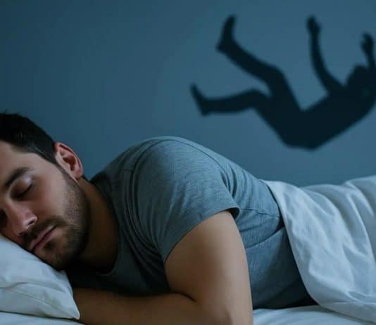 Se você tem a impressão de estar caindo quando está dormindo